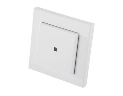 Homematic Funk-Wandsender 2-fach, weiss Einfachwippe, inkl. Batterie