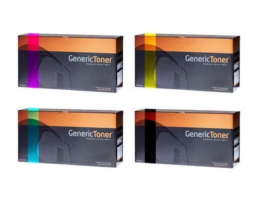 GenericToner Rainbow Kit zu Brother TN-245, BK/C/M/Y