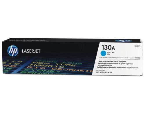 HP Toner 130A - Cyan (CF351A) Seitenkapazität ~ 1000 Seiten