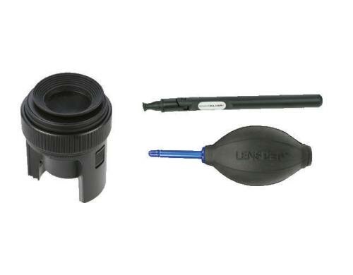Dörr Reinigungs-Kit 3-teilig für SLR Kamera inkl. Loupe, Blasbalg u. Reinigungsstift