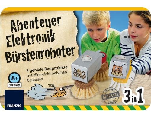 Franzis Bürsten Roboter Abenteuer Elektronik