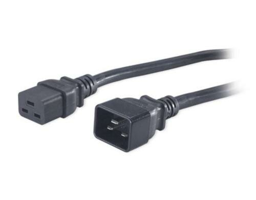 APC USV-Stromkabel, 16A, IEC320 C19 zu C20 Eingang C20, Ausgang C19, Kabellänge 1.98m