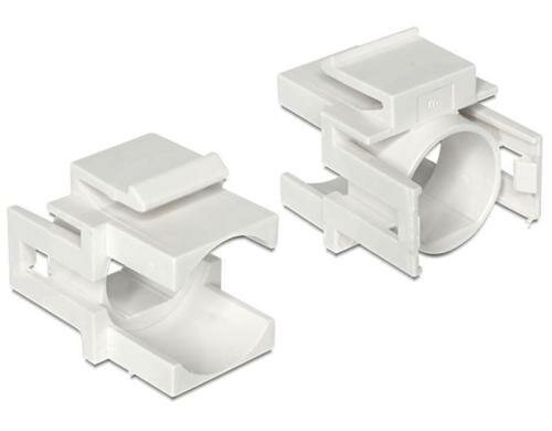 Delock Keystone Jack: Kabeldurchführung 4er Pack, zur Kabeldurchführung D, 4er-Pack
