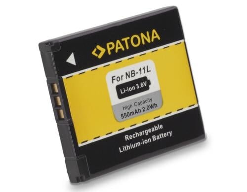 PATONA Akku NB-11L, 550 mAh / 3.6V für Ixus 285HS/180/175