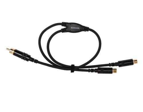 Cordial CFY 0.3 CEE Y-Kabel, Chinch - 2x Chinch Buchse, 0.3m