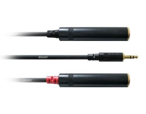 Cordial CFY0.3 WGG Y-Kabel, 3.5mm - 2x 3.5mm, 0.3m