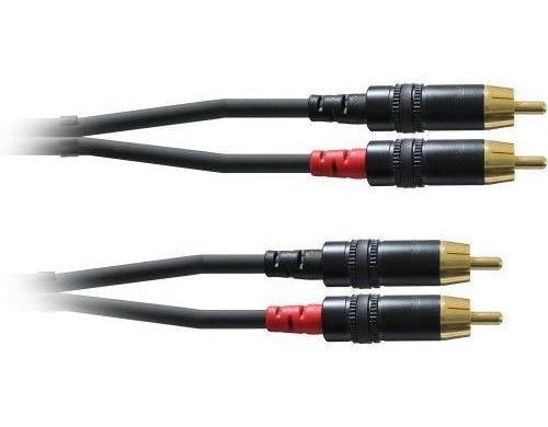 Cordial CFU 0.9 CC Audiokabel, 2x Chinch - 2x Chinch, 0.9m