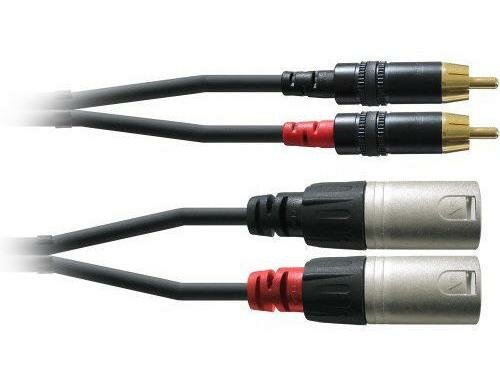 Cordial CFU 6 MC Studiokabel, 2x XLRm - 2x Chinch, 6m