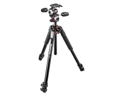 Manfrotto MK055XPRO3-3W Profi Stativ Kit inkl. 3-Weg-Neiger MHXPRO-3W