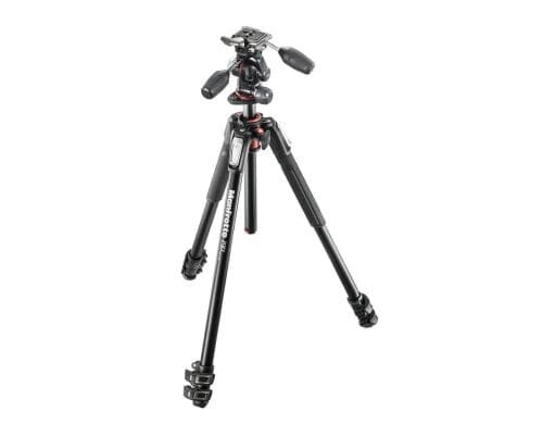 Manfrotto MK190XPRO3-3W Mini Pro Stativ Kit inkl. 3-Weg-Neiger MHXPRO-3W