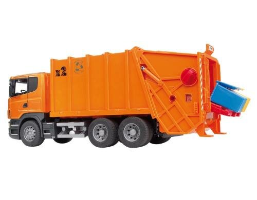 Bruder Spielwaren  Scania R-Serie Müll-LKW Alter 3+