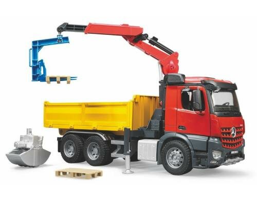 Bruder Spielwaren MB Arocs Baust.LKW Alter 3+