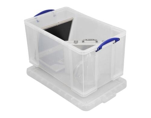 Really Useful Box 84.0 Liter klar Kunststoffbox, 710x440x355