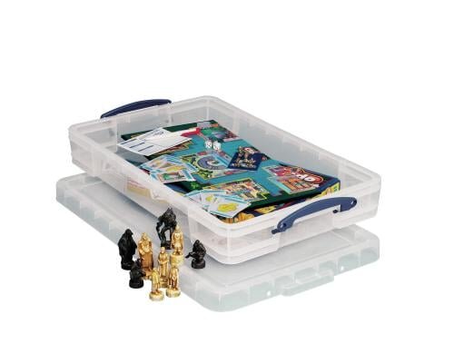 Really Useful Box 20.0 Liter klar Kunststoffbox, 710x440x120