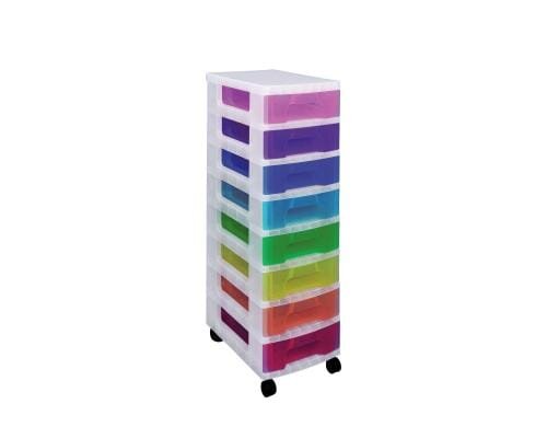Really Useful Box 8x7Liter farbig Schubladenelement, 300x420x925
