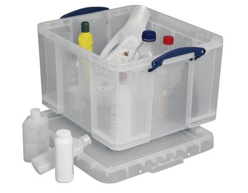 Really Useful Box 42.0 Liter klar Kunststoffbox, 520x440x310