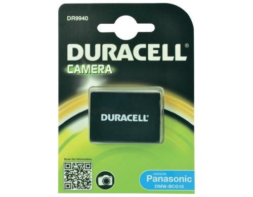 Duracell Lithium-Ionen-Akku DMW-BCG10 850 mAh / 3,7 Volt, für Panasonic TZ31/TZ30