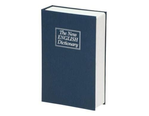 KH Security Safe Buch getarnt als Englisch Wörterbuch