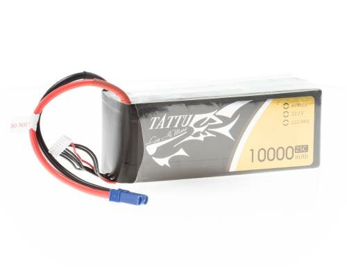 Tattu LiPo-Akku 22.2V 10000mAh 25C 168x64x59mm/1382g