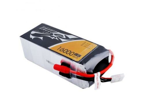 Tattu LiPo-Akku 22.2V 16000mAh 15C 180x74x65mm/1932g