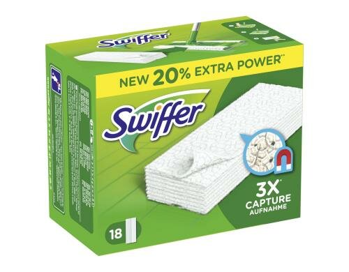Swiffer Trocken Wischtücher Nachfüllpackung 18 Stück