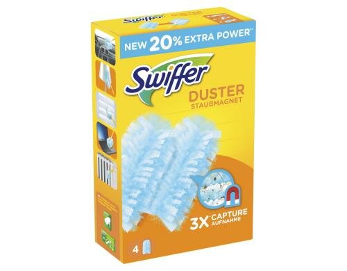 Swiffer Staubmagnet Nachfüller (4 Tücher) Packung à 4 Stück