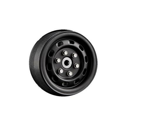 Gmade 1.9 SR02 Beadlock Wheels Matt Black 2er Set