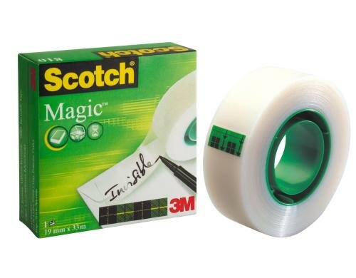 3M Scotch Magic unsichbar 19mmx33m 1 Rolle