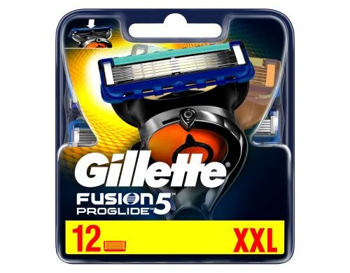 Gillette Klingen Fusion5 ProGlide 12er leicht zu reinigen
