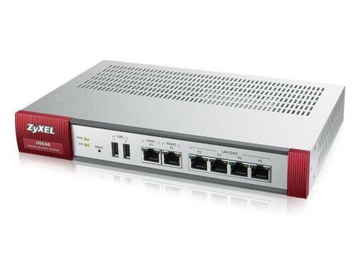 ZyXEL ZyWALL USG 60: USG-Firewall UTM Bundle,10 VPN-Tunnels,1000Mbps Firewall