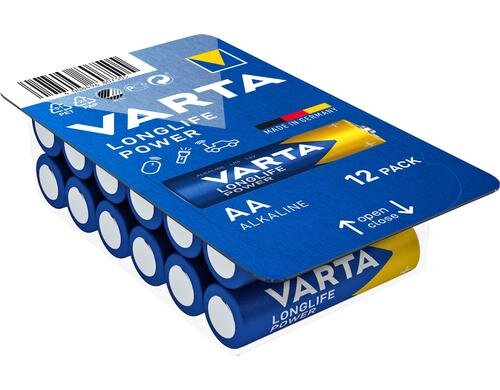 VARTA Longlife Power AA, 1.5V, 12Stk vergl. Typ LR06, MIGNON, AM3, AA