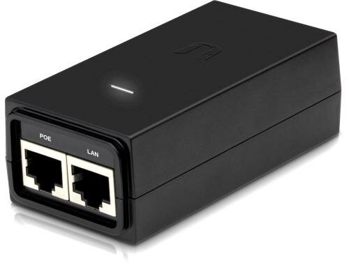Ubiquiti Passive GE PoE Injector: 24V, 12W für passive PoE Endgeräte,mit CH-Kabel