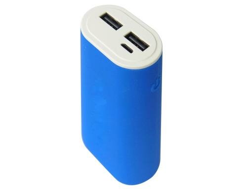 ThumBox Power Tube 4400, Akkupack, Blue 4400mAh-Akku, 2x USB 1x microUSB