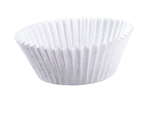 Kaiser 200 Muffin-Papierbackförmchen Weiss, 7cm