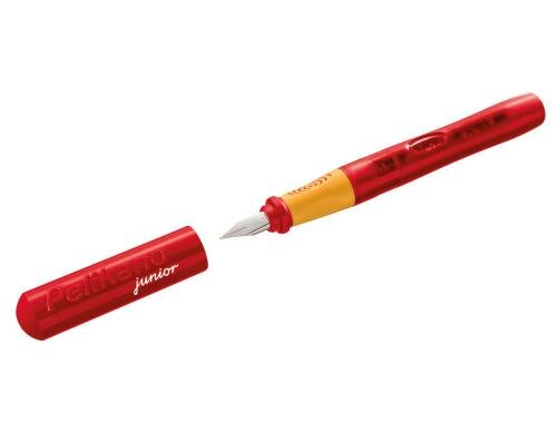 Pelikano Junior Füllhalter Feder A, rot Inhalt: 1 Stk, Rechtshändler