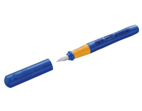 Pelikano Junior Füllhalter Feder L, blau Inhalt: 1 Stk, Linkshändler