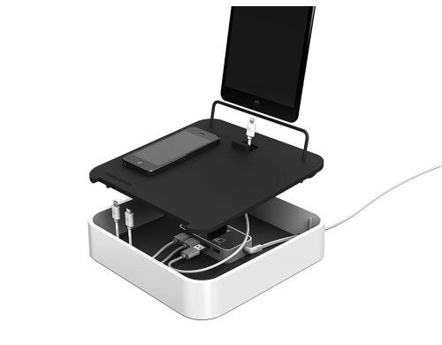 blueLounge Sanctuary4 weiss Ladestation für Tablets, Handys etc.