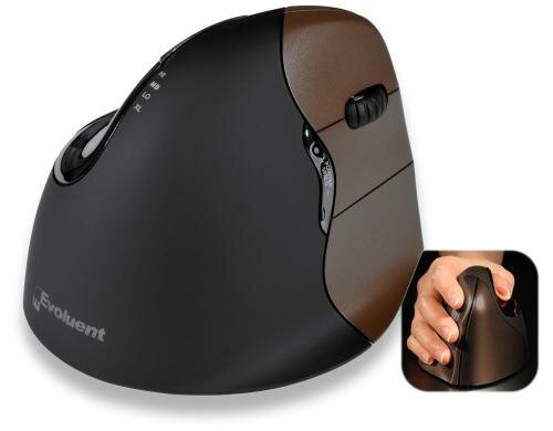 Evoluent Vertical Mouse 4 small wireless USB, ergonomische Maus, Rechtshänder