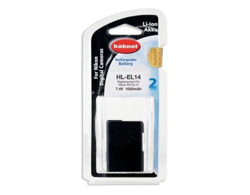 Hähnel Ersatzakku HL-EL14a, für Ni EN-EL14a Lithium-Ionen-Akku, 7,4V 1050mAh