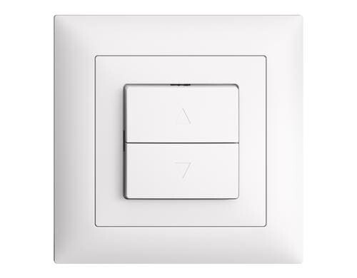 Feller EDIZIOdue Storentaster 1-Kanal, UP Komplettset mit Rahmen, weiss