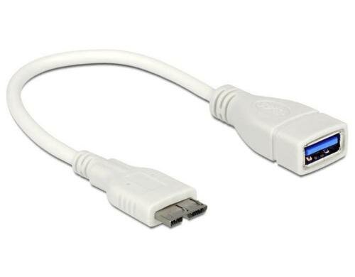 USB3.0 OTG (On the Go) Adapterkabel, 20cm Datenübertragung zwischen 2 Mobilgeräten