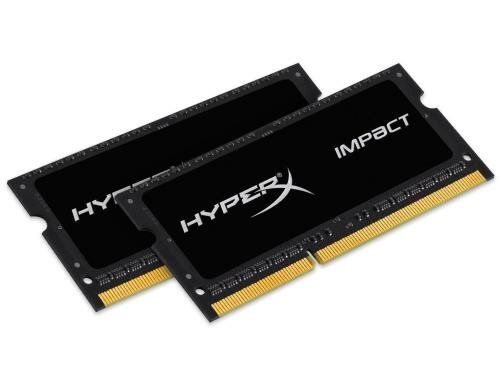 HyperX SO-DDR3L Impact 16GB Kit 2x 8GB, 1600MHz, CL9, 1.35V, Black