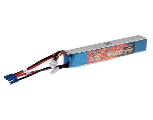 Gens LiPo-Akku 44.4V 5000mAh 60C 12S1P 320x50x50mm 1660g