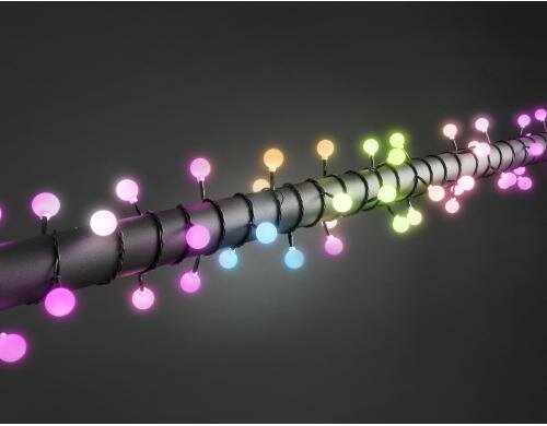 Konstsmide LK LED Globe RGB 8m 80 LED RGB Farbwechsel, outdoor, 230/24V