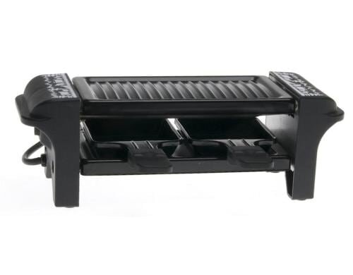 Nouvel Raclette Gerät Scherenschnitt Schw. für 2 Personen, 6 teilig
