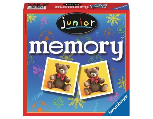 Ravensburger Spiele, Junior Memory Alter: 4+, Spieleranzahl: 2-8