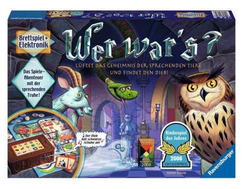 Ravensburger Spiele, Wer wars? Alter: 6+, Spieleranzahl: 2-4