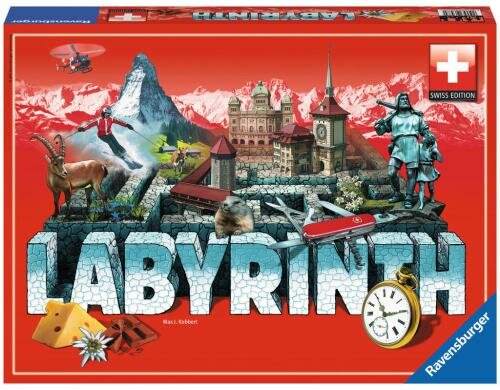 Ravensburger Spiele, Labyrinth CH Edition Alter: 7+, Spieleranzahl: 2-4