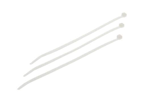 Kabelbinder 200 x 4.8mm, 100 Stück transparent