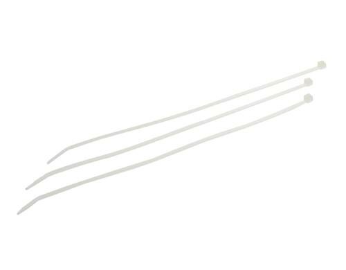 Kabelbinder 300 x 4.8mm, 100 Stück transparent